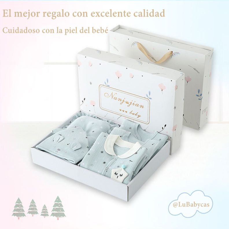 Pack Ajuar Bebé Ropa Algodón 24 Piezas Rosado Lubabycas-2