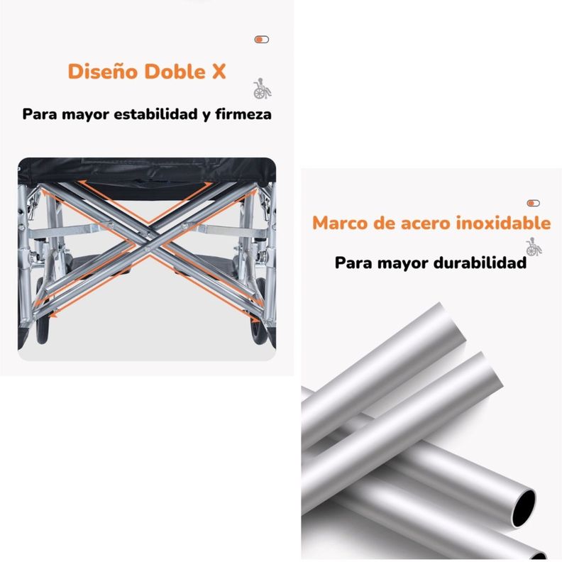 Silla De Ruedas Plegable Viene Armada Warm By LuBabycas-2