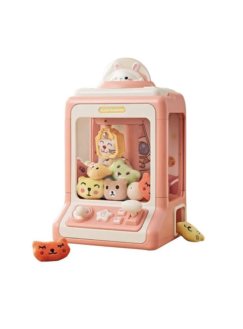 Juego Maquina De Peluches Musical Ninos Rosada LuBabycas Rosado