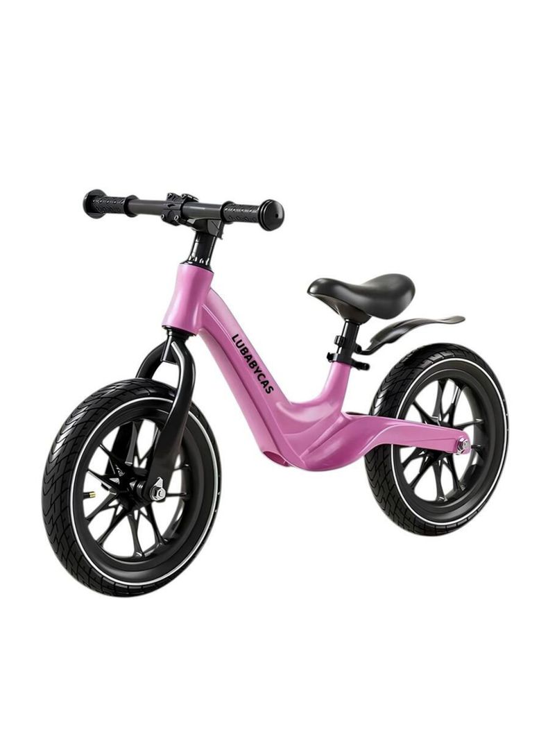 Bicicleta De Equilibrio 3-8 Años Aro 14 Rosada LuBabycas-0