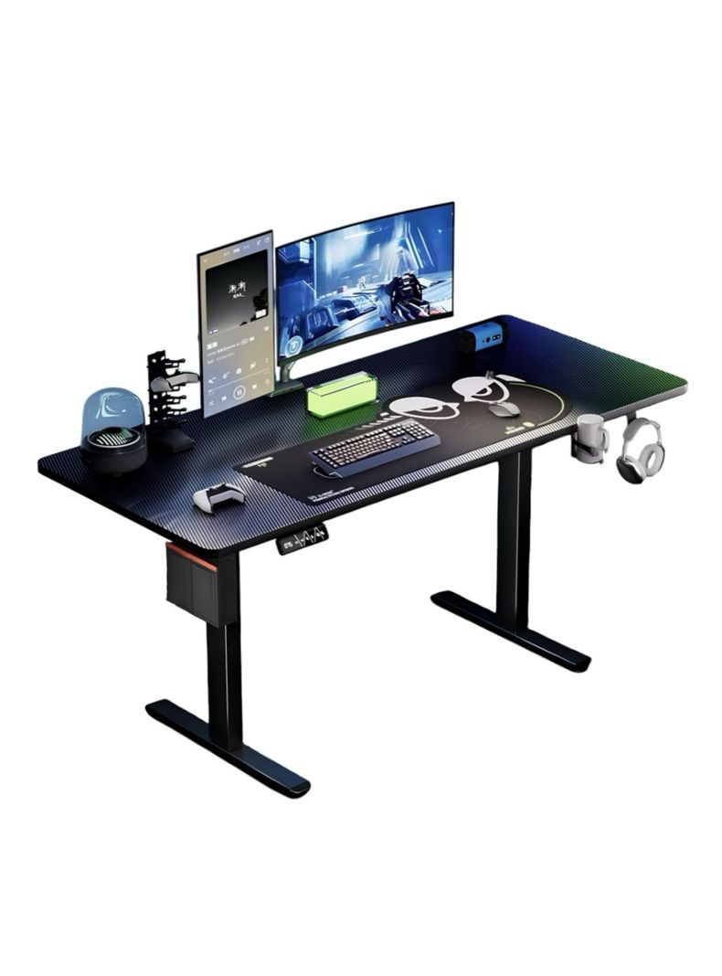 Escritorio Electrico Regulable Warrior 120cm Negro LuBabycas