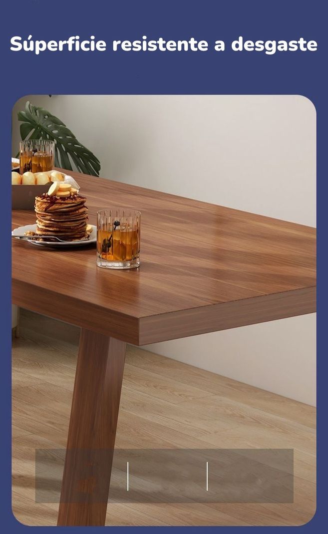Comedor De Madera West 160x80x75CM By LuBabycas-2