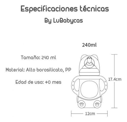 Mamaderas Con Chupetes Y Protector Lubabycas Azul-7