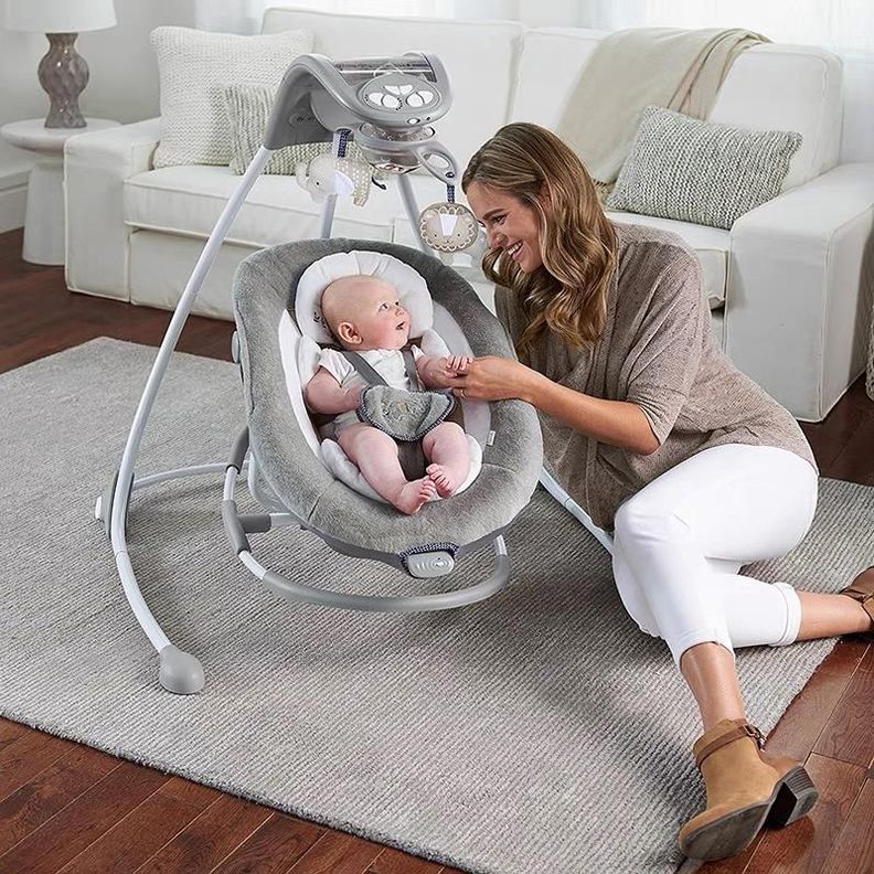 Columpio Mecedora Electrico 360° Ingenuity By Lubabycas-1