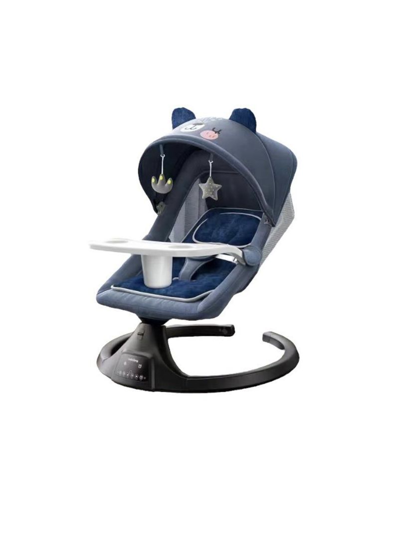Mecedora Eléctrica Reclinable Bluetooth Lubabycas Osito-0