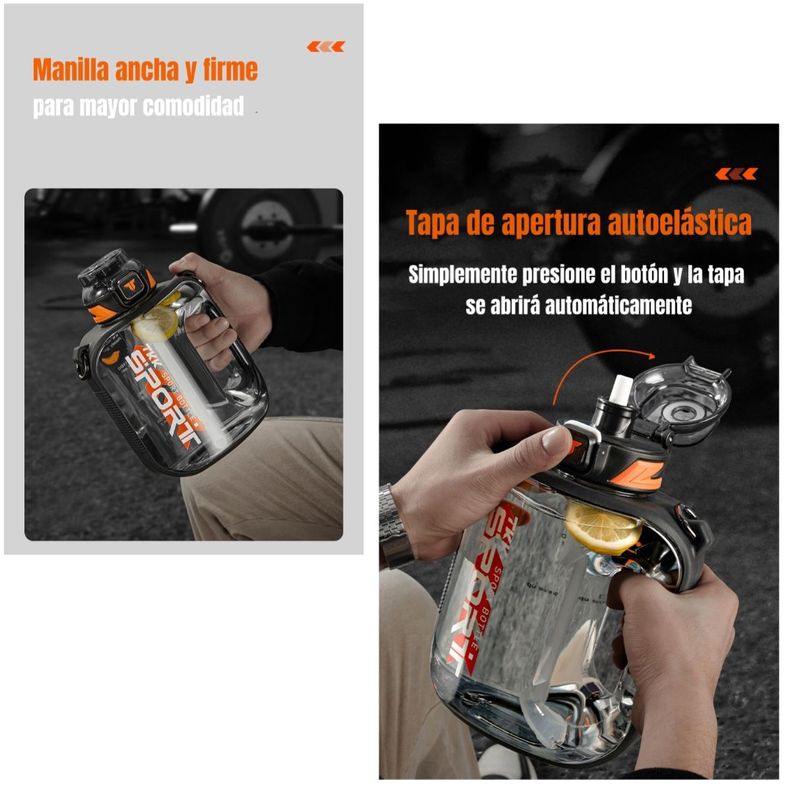 Botella de Agua Multifuncional Con Accesorios LuBabycas-5