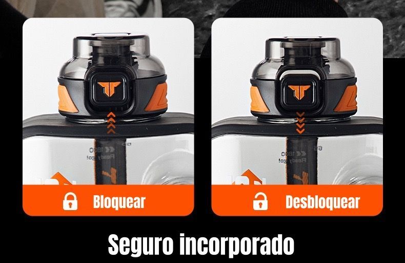 Botella de Agua Multifuncional Con Accesorios LuBabycas-6