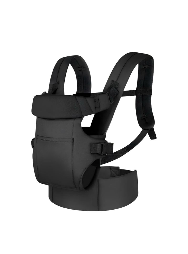 Portabebé Ergonómico Multifuncional Negro Rio By Lubabycas a $17.990