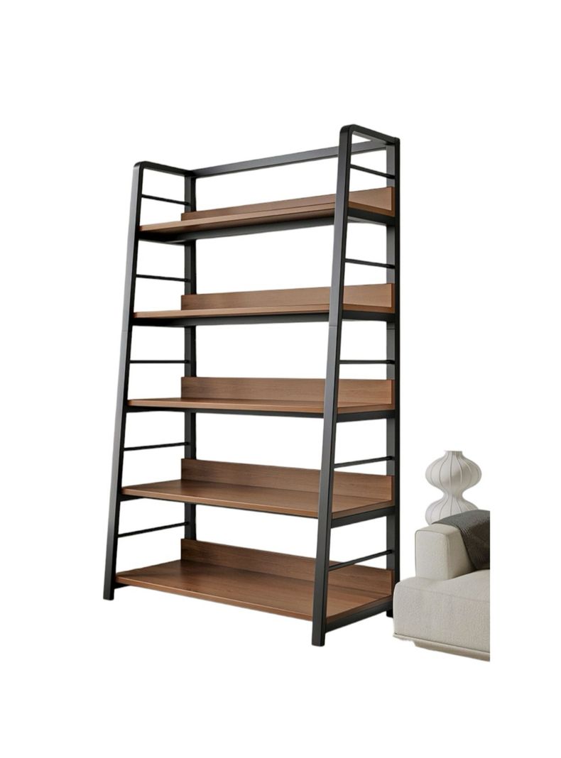 Estante Librero Repisas De 5 Niveles 180cm Cafe