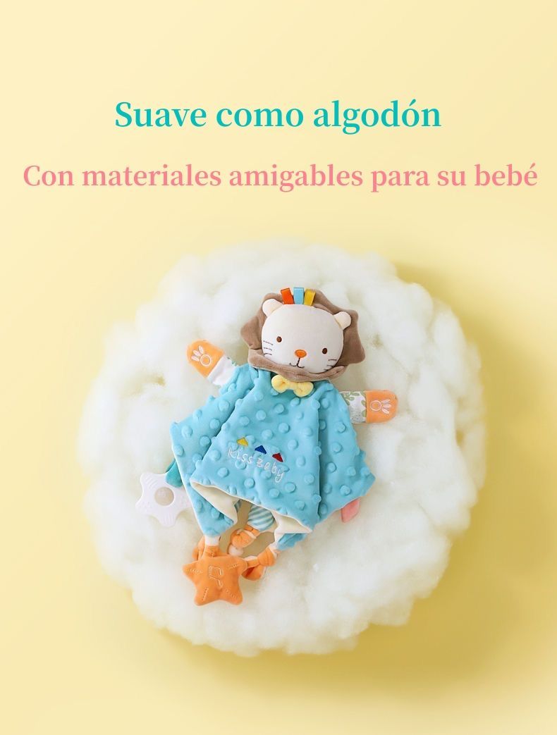 Peluche De Apego Sensorial Algodón Bella Lubabycas-3