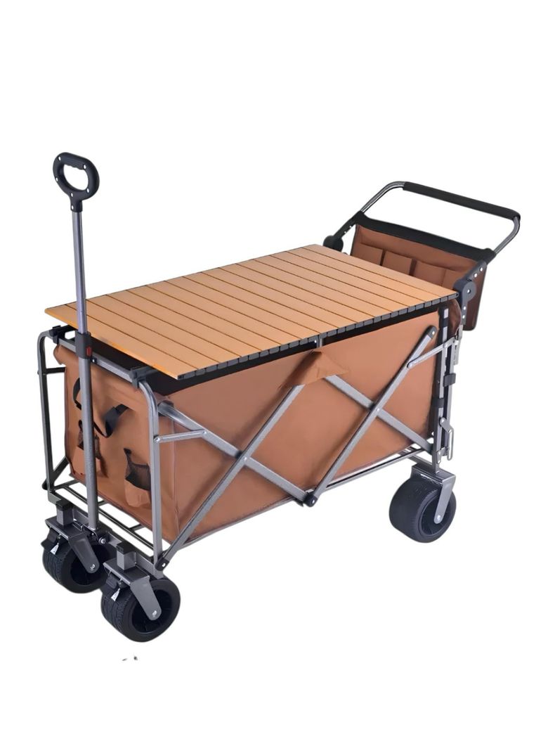Carro Camping Expandible Con Mesa Multifuncional Mule Cafe