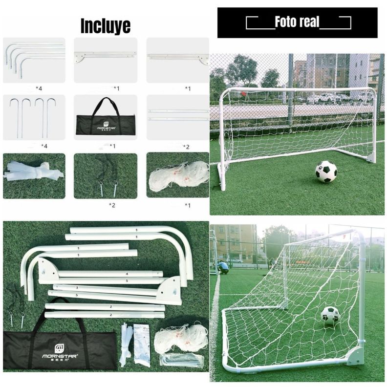 Arco De Fútbol 183x91cm Con Bolso De Transporte LuBabycas-6