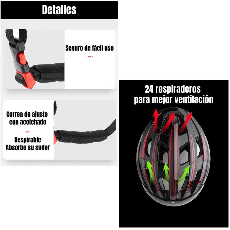 Casco Bicicleta Con Mica Facial Magnética LuBabycas-6