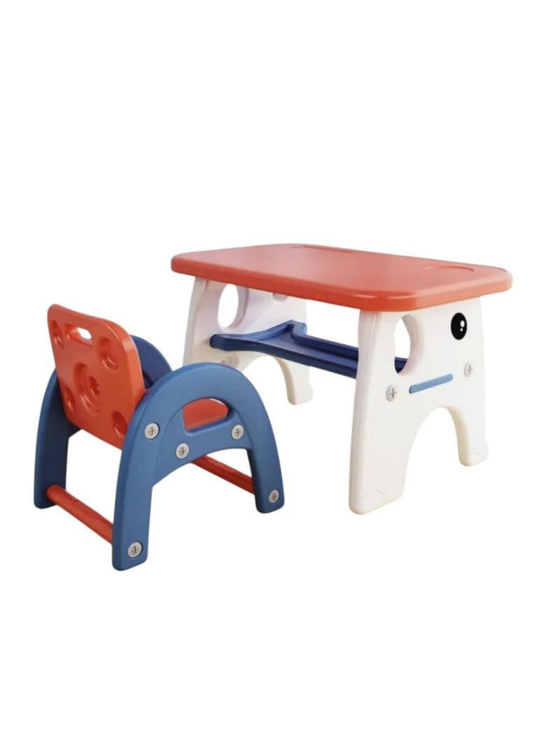Mesa Con Silla Montessori Para Niños 4 En 1 By LuBabycas-0