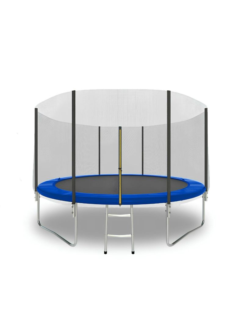 Cama Elastica Trampoline 183cm Con Escalera Valle LuBabycas Azul