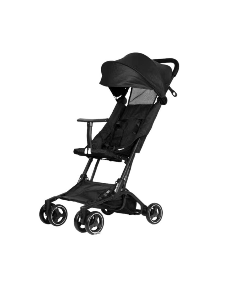 Coche De Paseo Premium Últra Compacto Lubabycas Negro-0