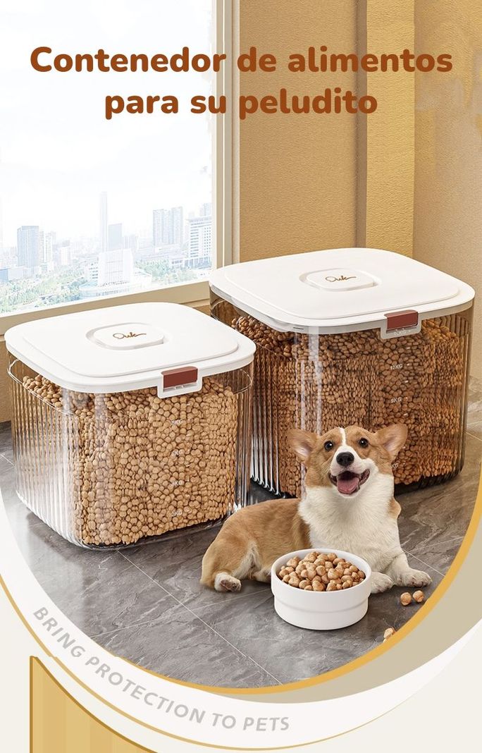 Contenedor De Alimentos Para Mascotas 30KG By LuBabycas-1