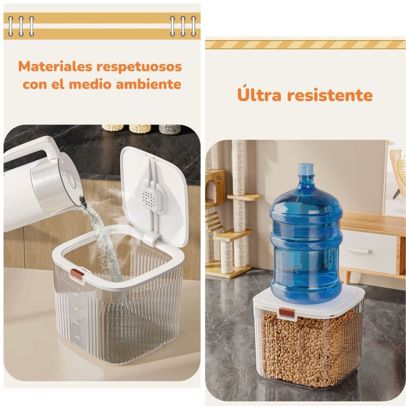 Contenedor De Alimentos Para Mascotas 30KG By LuBabycas-3