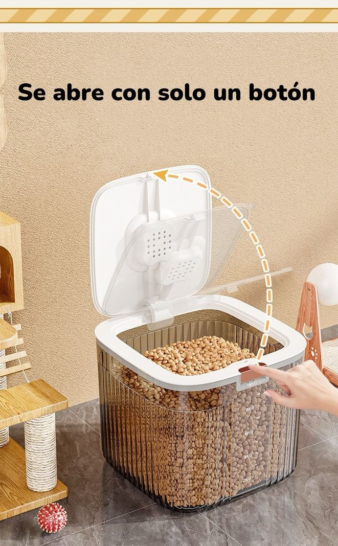 Contenedor De Alimentos Para Mascotas 30KG By LuBabycas-4