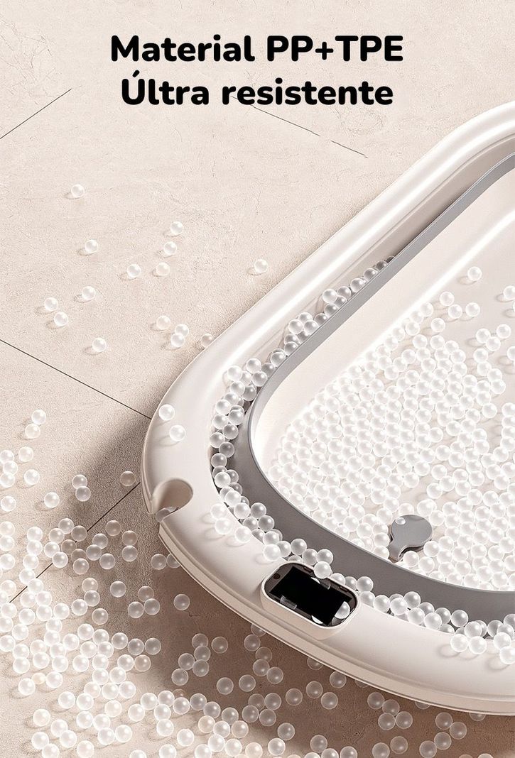 Bañera Con Respaldo De Ducha Comfort Gris LuBabycas-2