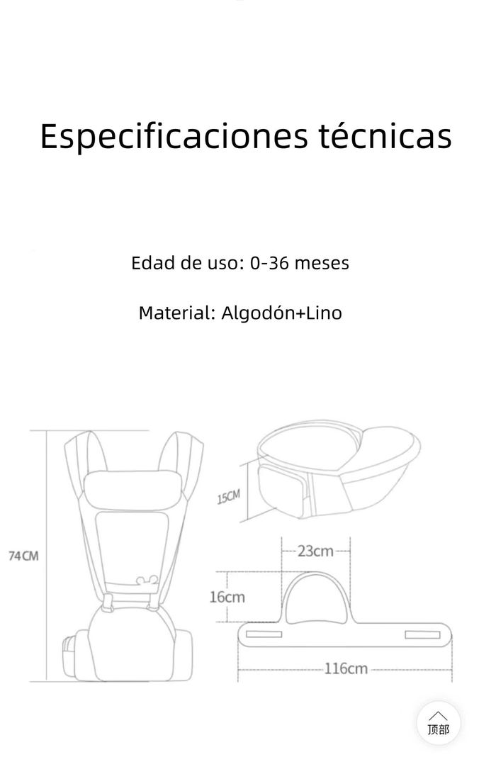 Portabebé Ergonomico 6 En 1 Rosado By Lubabycas-7