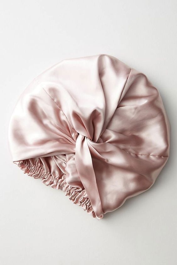 Turbante 100% Seda color Palo Rosa-1