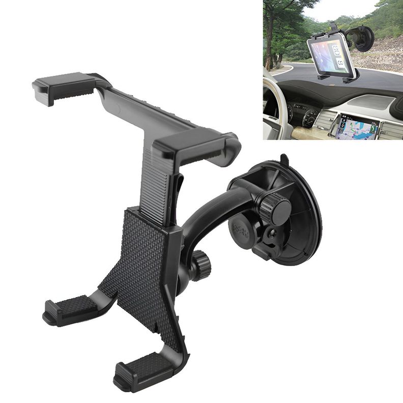 Soporte Auto Porta Tablet Automóvil Parabrisas Ventosa-0