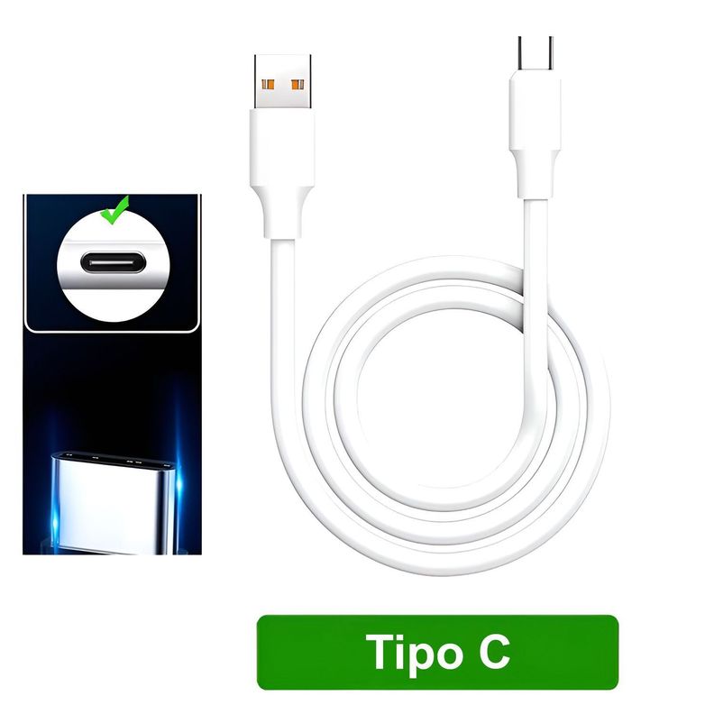 Cable Usb a Tipo C Usb-C Carga Rápida-3