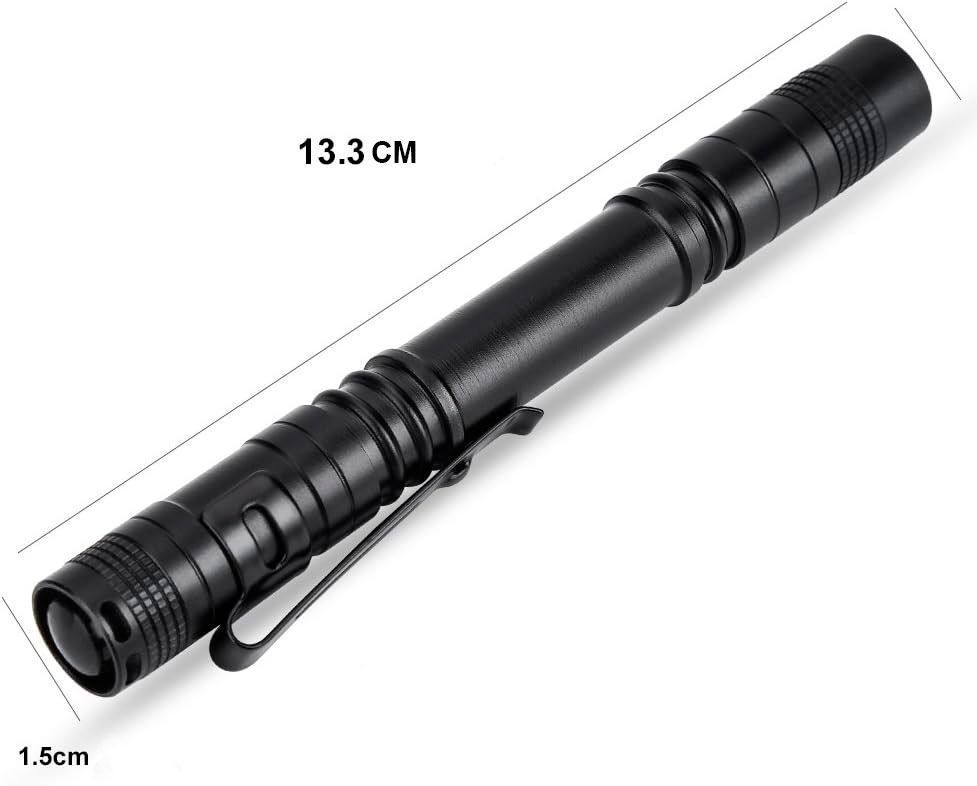 Linterna Led Lápiz Doctor Veterinario Enfermería Medicina Clip-2
