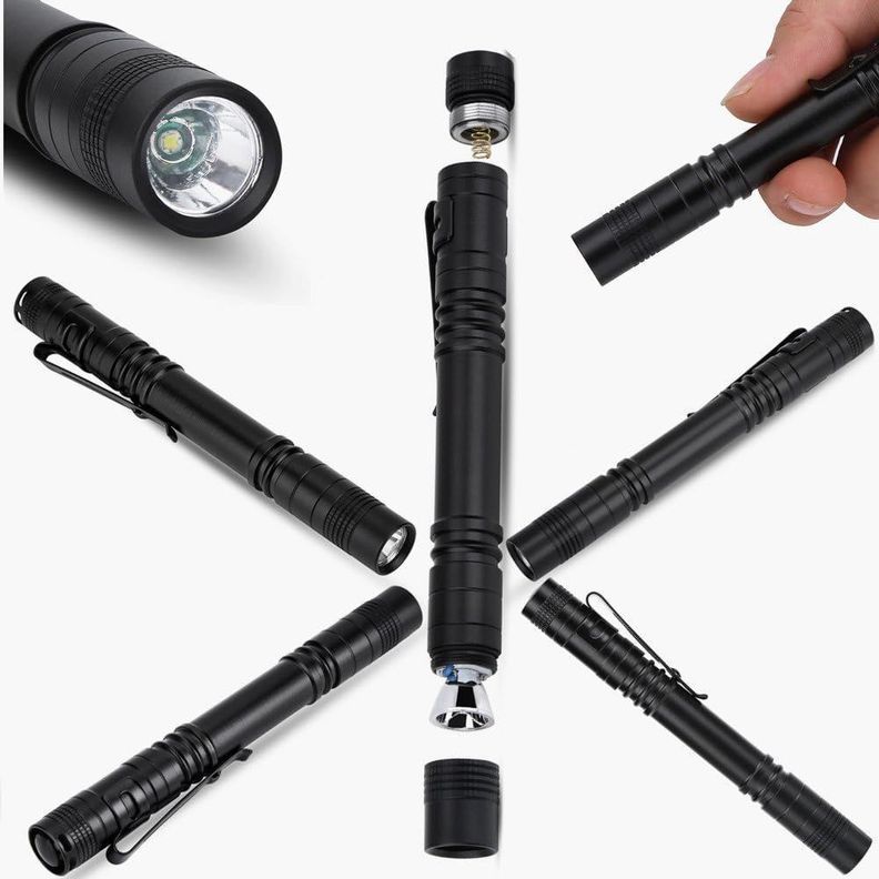 Linterna Led Lápiz Doctor Veterinario Enfermería Medicina Clip-3