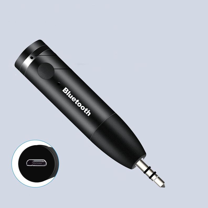 Adaptador Receptor Bluetooth Transmisor Audio Auto Aux 3.5 mm-2