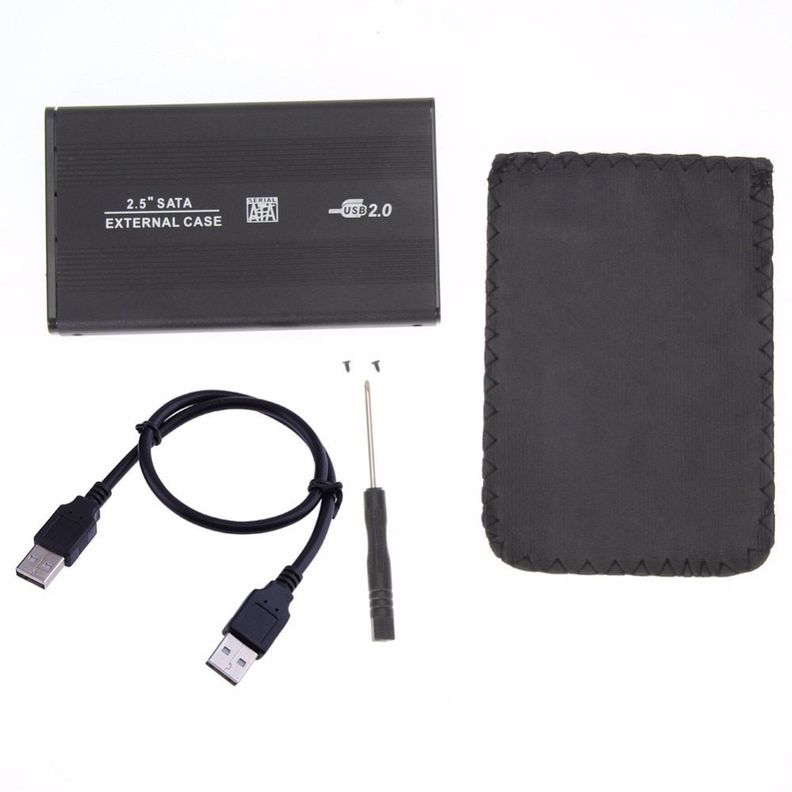 Cofre Disco Duro Usb 2.5 de Notebook Case Sata-0