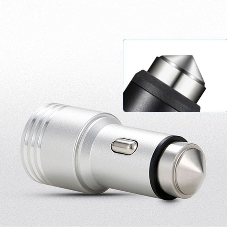 Cargador Celular Auto Carga Rápida 2 Usb 5v 2.4a-1