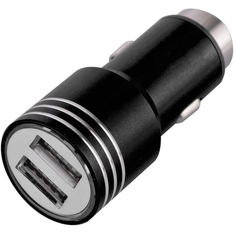 Cargador Celular Auto Carga Rápida 2 Usb 5v 2.4a-0