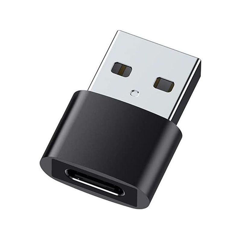 Adaptador Usb Macho A Usb C Tipo C Hembra Carga Datos-0