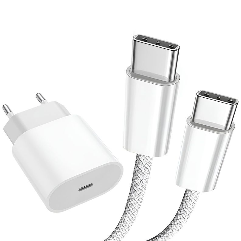 Cargador Teléfono Celular Cable Tipo C Usb-C Rápido 35w PD-0