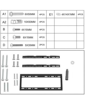 Soporte Tv Televisor Led Lcd 23 a 63 Pulgadas-4