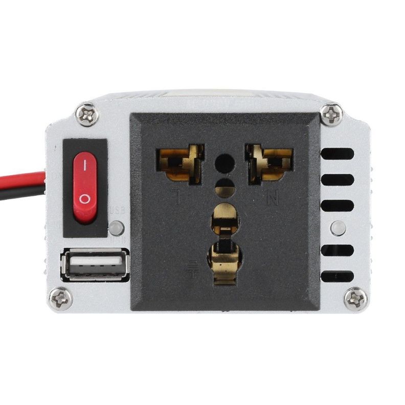 Inversor Auto Conversor Corriente Voltaje 12v A 220v 200w-1
