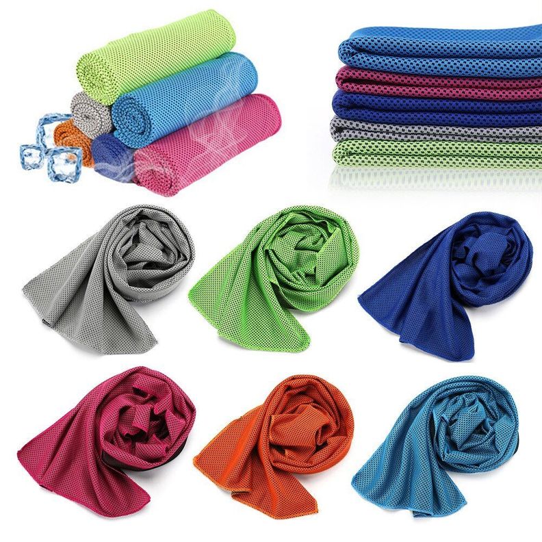 Toalla Deportiva Pañuelo Microfibra Secado Rápido Verde-3