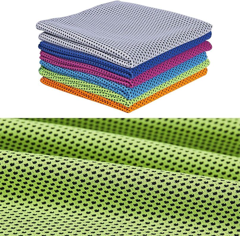 Toalla Deportiva Pañuelo Microfibra Secado Rápido Verde-2