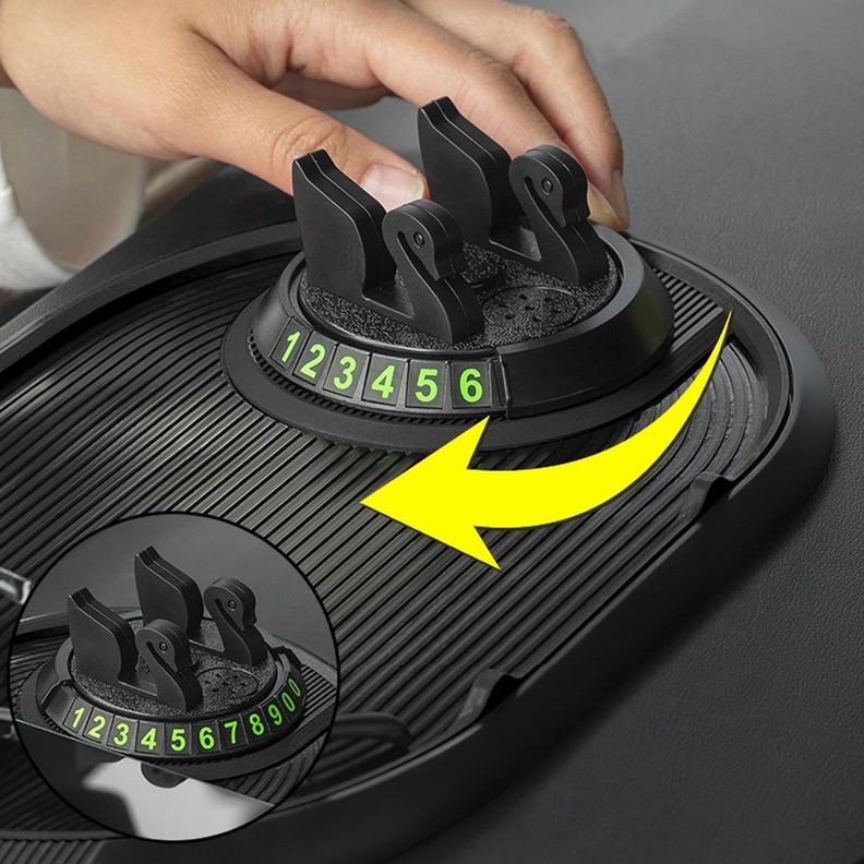 Organizador Porta Celular Antideslizante Para Tablero Auto-3