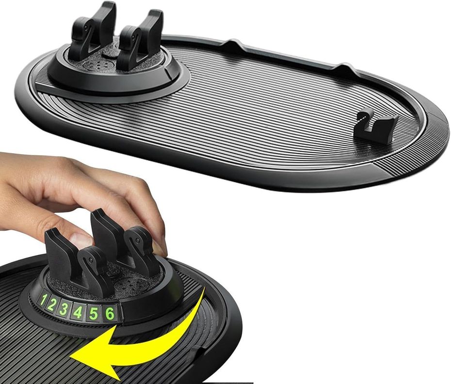 Organizador Porta Celular Antideslizante Para Tablero Auto-4