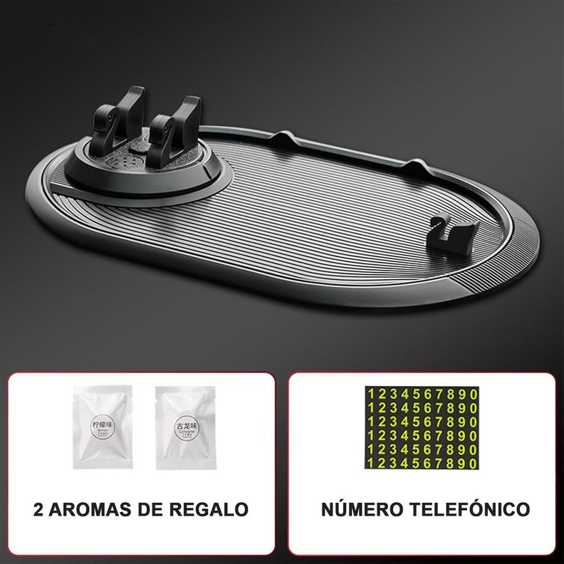 Organizador Porta Celular Antideslizante Para Tablero Auto-6