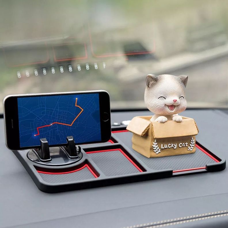 Organizador Soporte Celular Antideslizante Para Tablero Auto-3