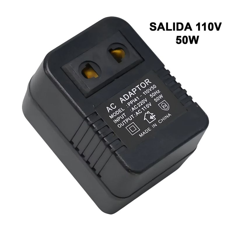 Adaptador 220v A 110v de Salida 60w Transformador -1