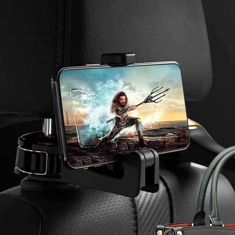 Soporte Teléfono Porta Celular Para Respaldo Asiento De Auto-2