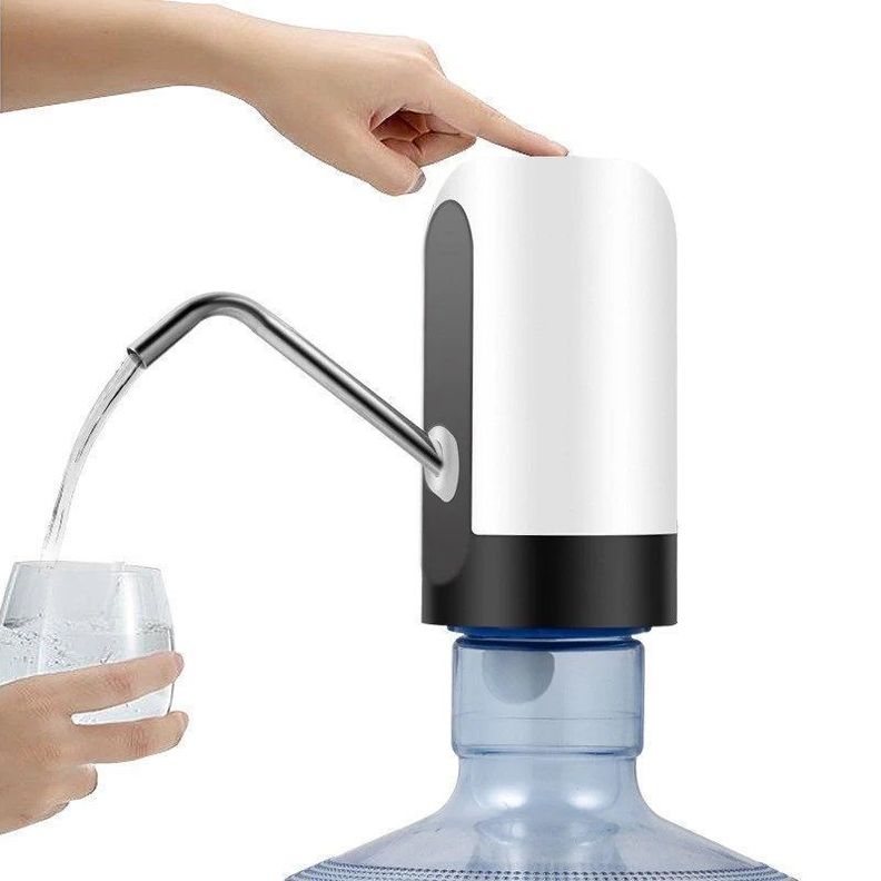 Dispensador Agua Automático Eléctrico Recargable Usb-0