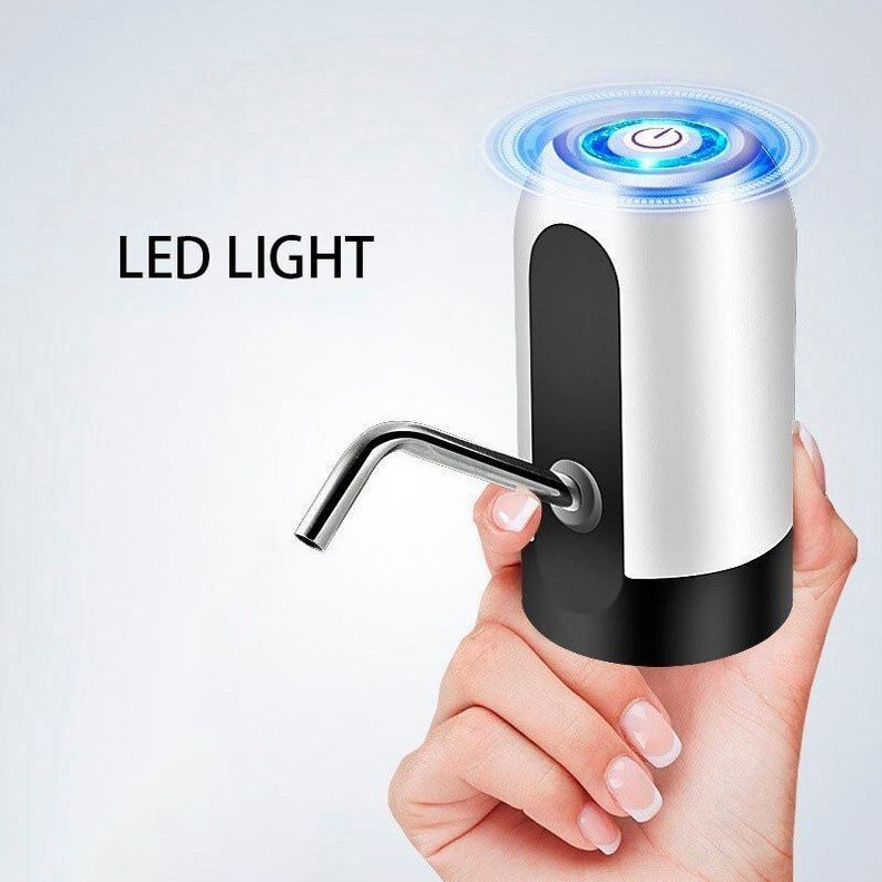 Dispensador Agua Automático Eléctrico Recargable Usb-1