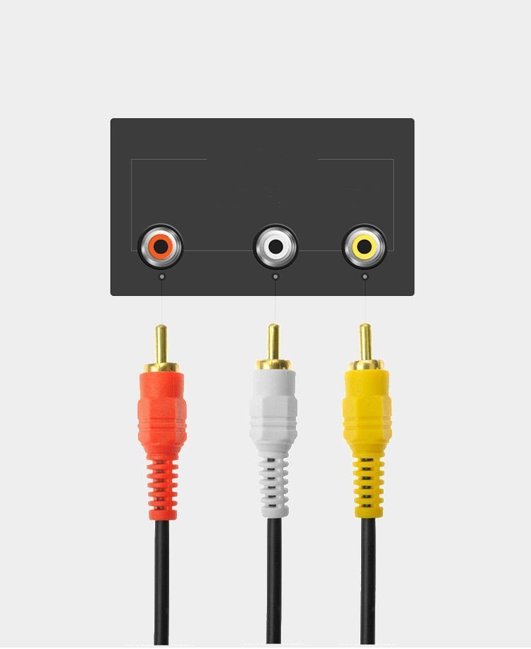 Cable Rca Audio Video 3x3 10 Metros-1