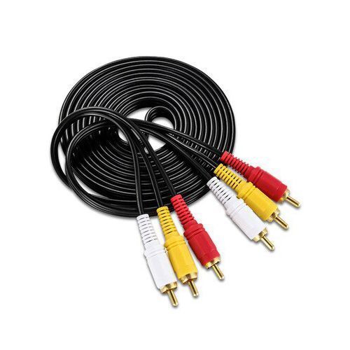 Cable Rca Audio Video 3x3 10 Metros-2